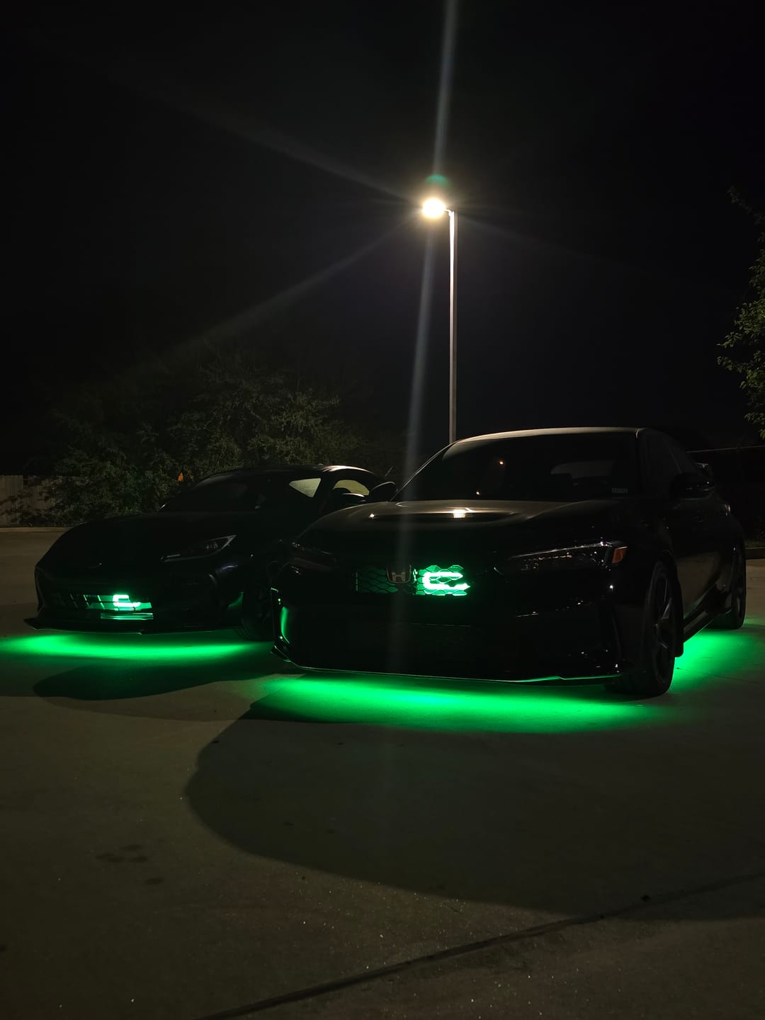 Customer photo review of ELGlow® PRO Universal Car Underglow Kit