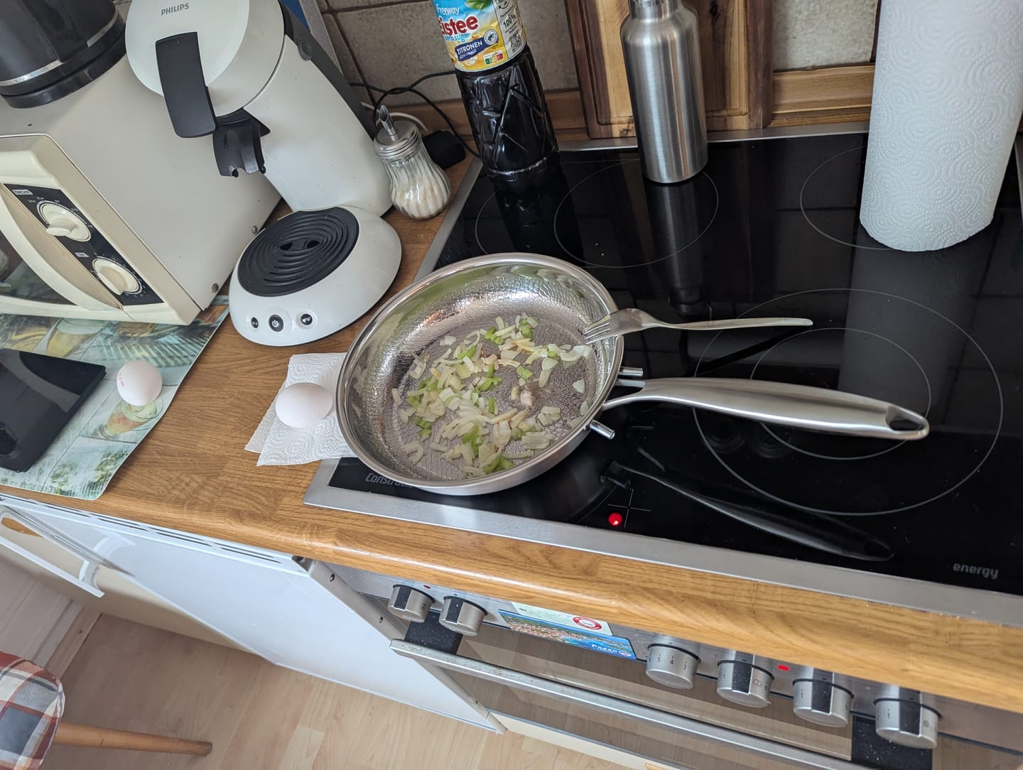 Customer photo review of Fein Gehämmerte Titanpfanne