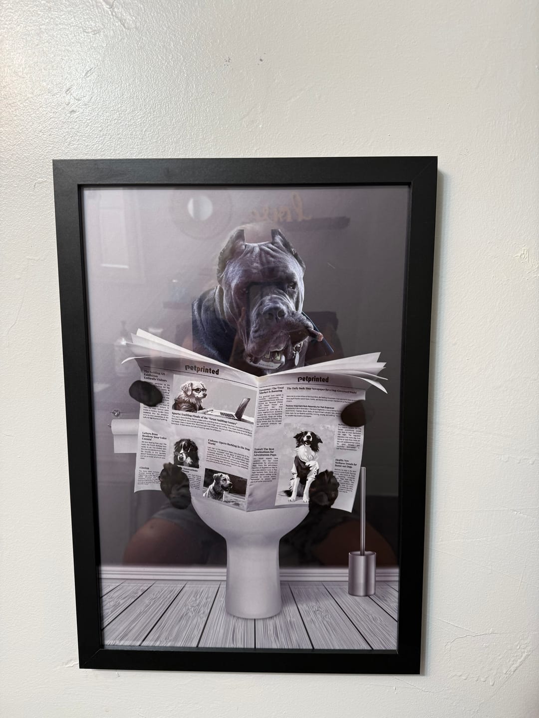Customer photo review of Important meeting - Personalized Poster