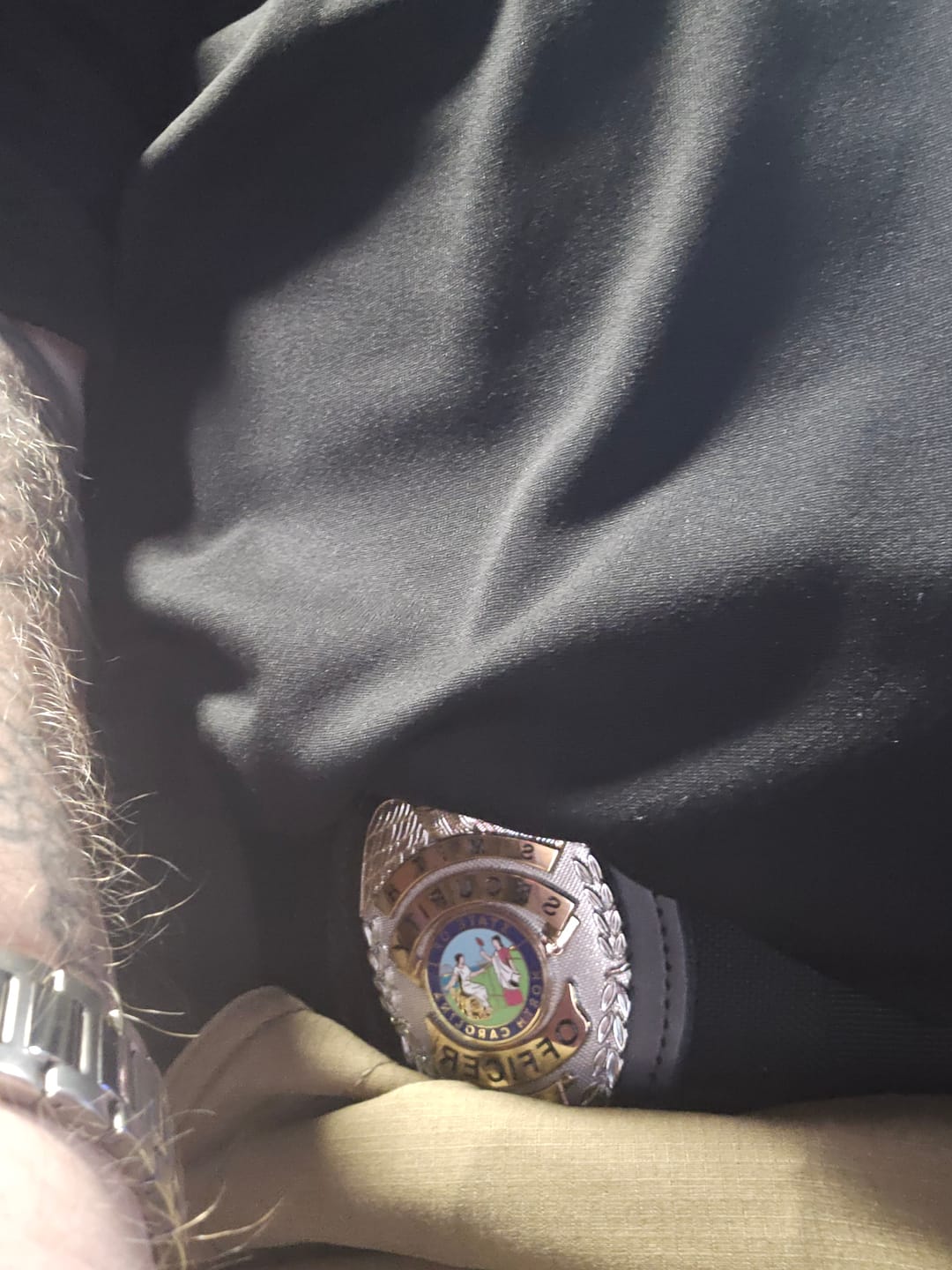 Customer photo review of Customizable Badge MA30
