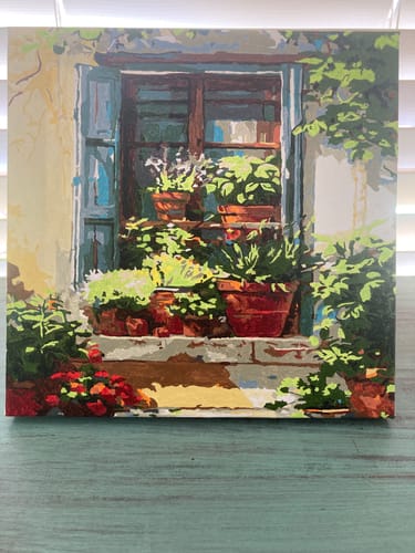 Customer photo review of Window Box Herb Garden