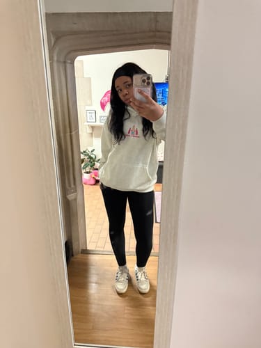 Customer photo review of Sunset Hawaii Hibiscus Hoodie
