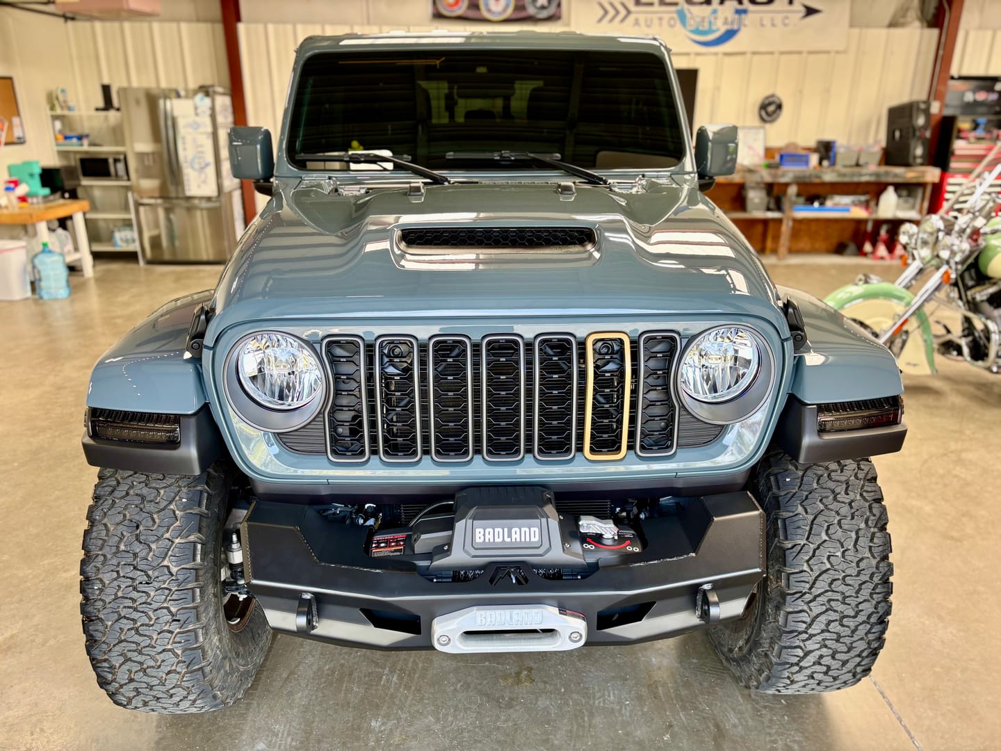 Customer photo review of Slot Cover for 2024 Grille Wrangler JL JT Grille