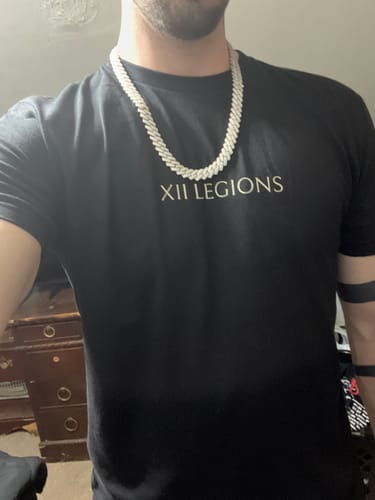 Customer photo review of PSALM 3:7 T-shirt