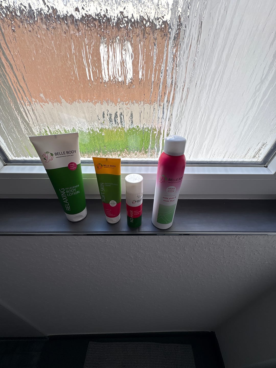 Customer photo review of Haarentfernung Komplett Set