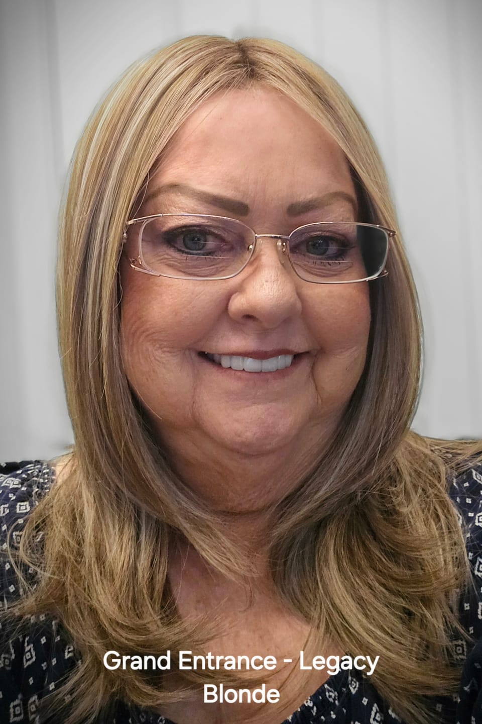Customer photo review of GRAND ENTRANCE - Legacy Blonde