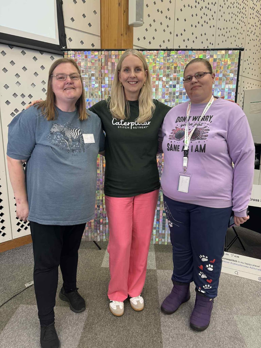 Customer photo review of Caterpillar 2026 Stitch Retreat Tickets