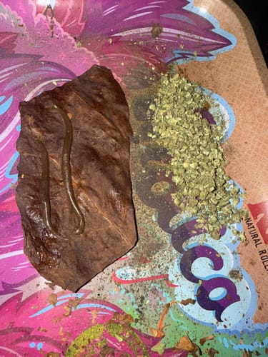 Customer photo review of Static Sift - THCa Hash Bar - 100g
