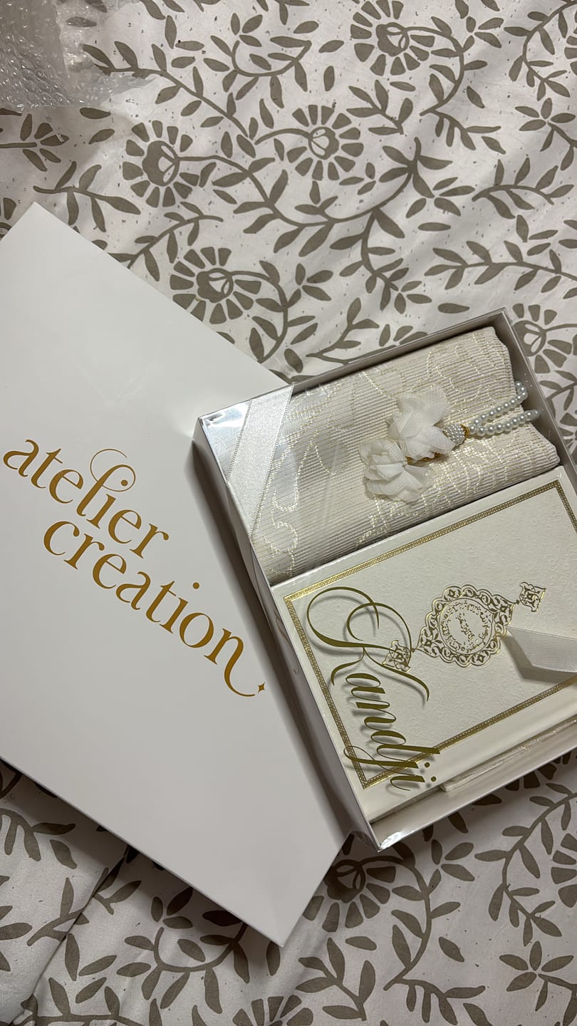 Customer photo review of Coffret Firdaws Blanc