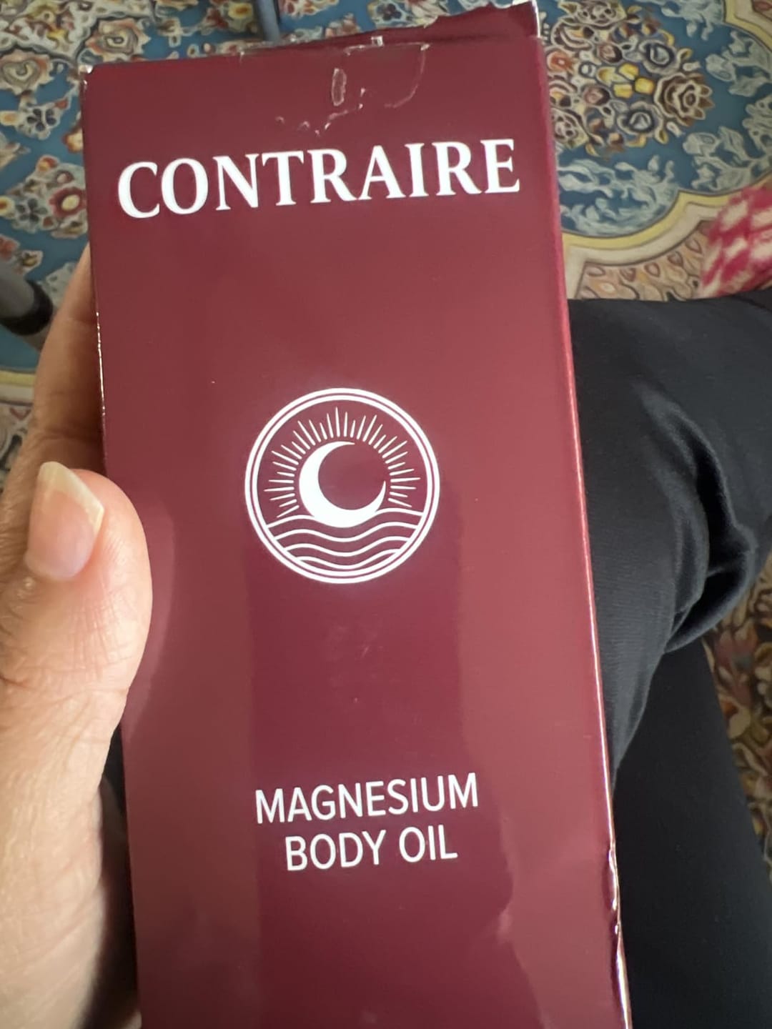 Customer photo review of Magnesium Body Oil
