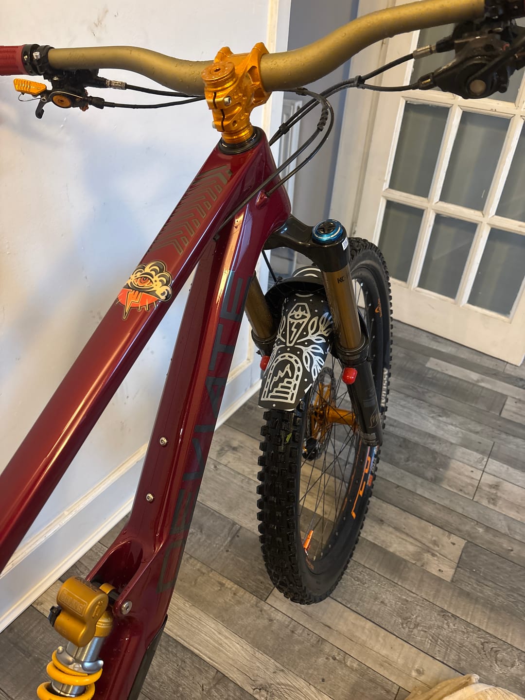 Customer photo review of Occult | Mudguard