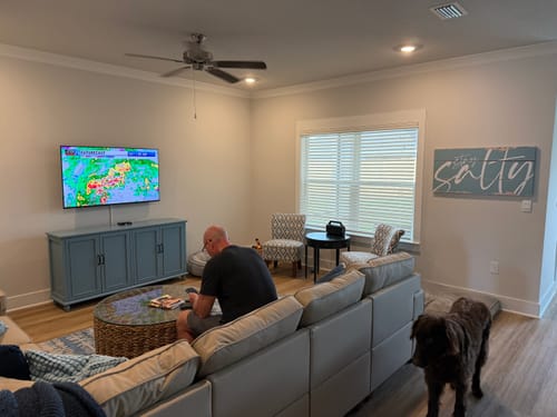 Customer photo review of Stay Salty Rustic Sign