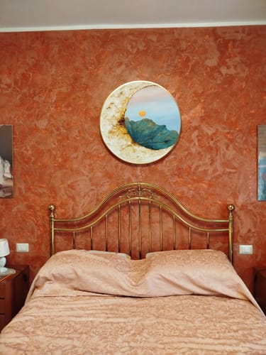 Customer review photo for Round Wall Art #RWA013
