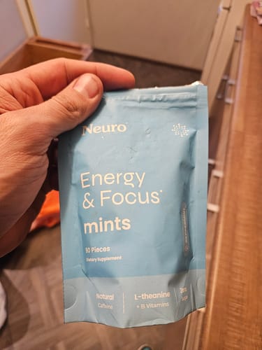 Customer photo review of Energy & Focus Mints