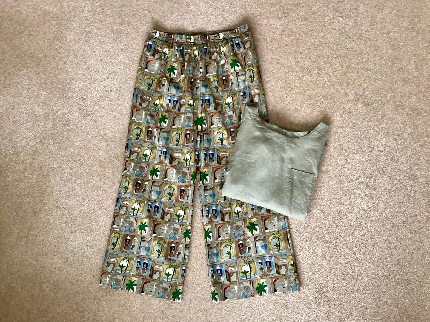 Customer photo review of Seaside Stroll Pima Cotton Lawn Fabric