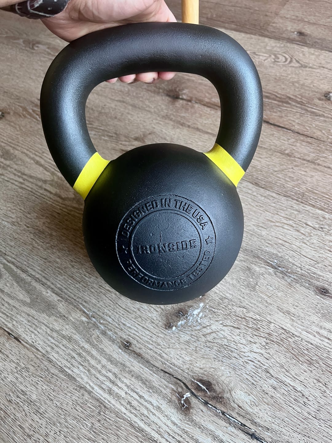 Customer photo review of Kettlebell Premium (4 a 92 kg) IRONSIDE
