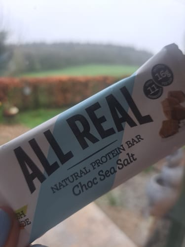 Customer photo review of Choc Sea Salt Protein Bar 50g x 12 bars