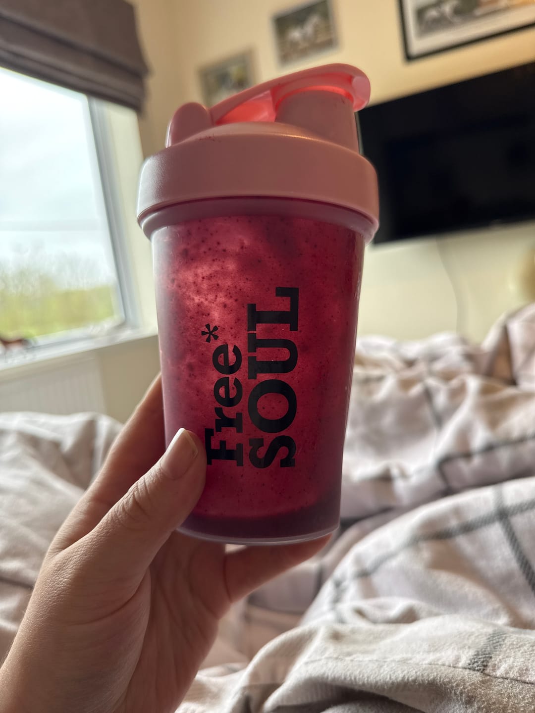 Customer photo review of Vegan Protein Blend