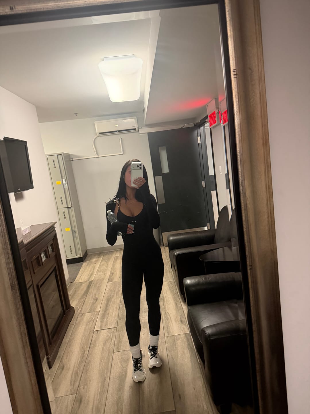 Customer photo review of The Bare Onesie / Black