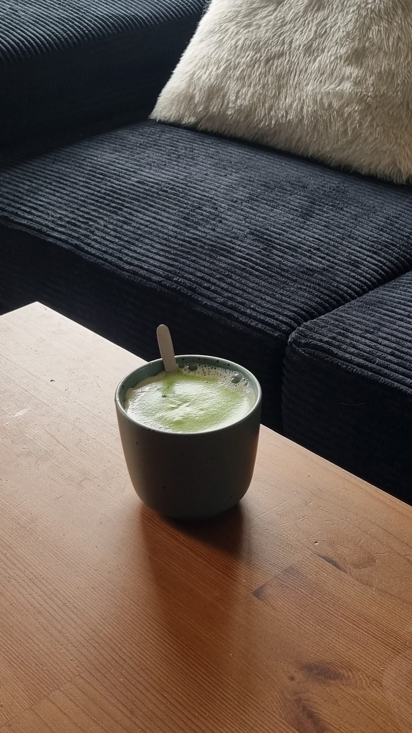 Customer photo review of Saemidori Matcha Henta