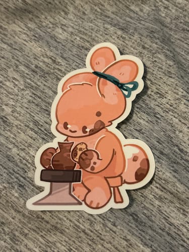 Customer photo review of Hobby Bunnies Series 1 Stickers