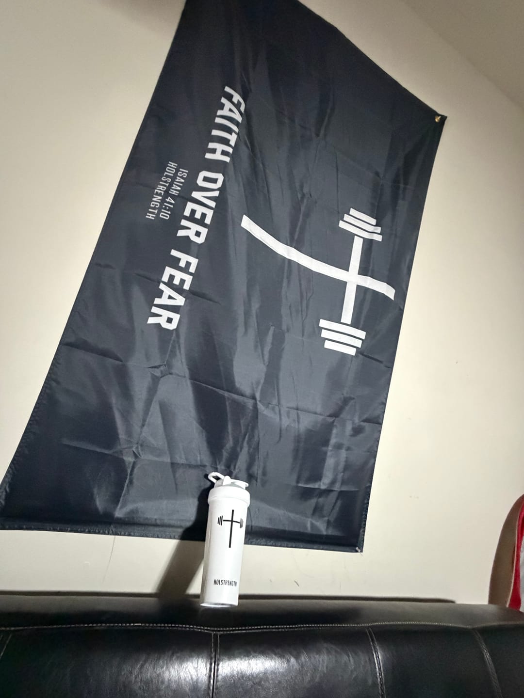 Customer photo review of HolStrength Cross Flag