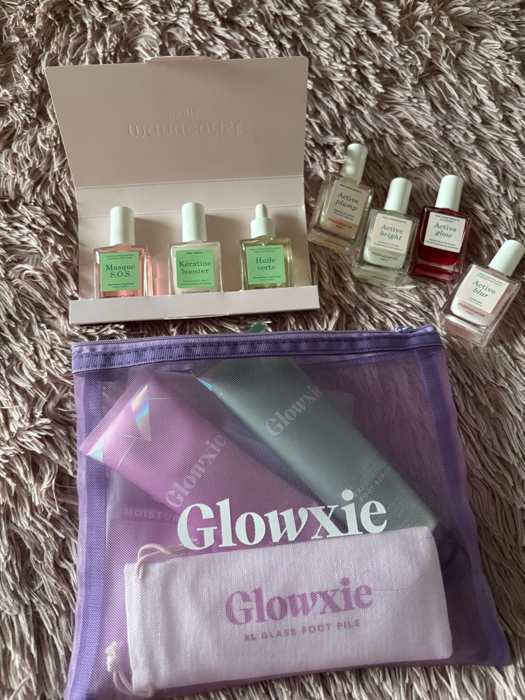 Customer photo review of Glowxie Complete Pedicure Set