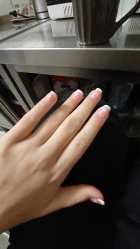 Customer photo review of Poly Nail Gel Kit - 14 Colors