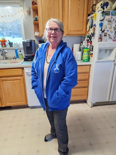 Customer photo review of Suicide Prevention - Round 189 (Unisex Heavy Blend Hoodie | Gildan)