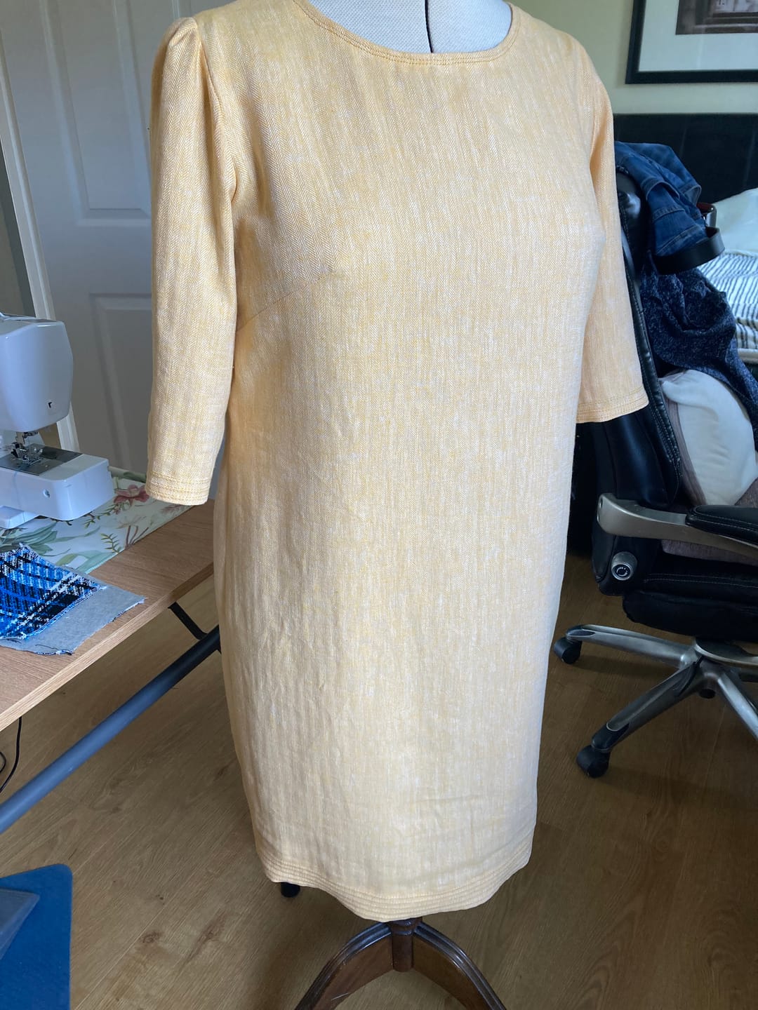 Customer photo review of Cotton Linen Fabric