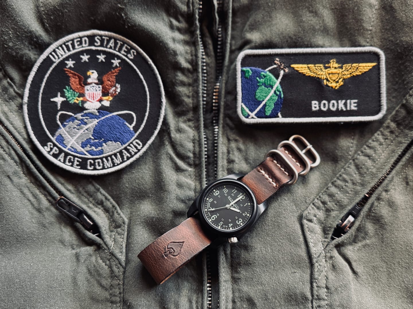 Customer photo review of W.O.E. Leather Single Pass Strap