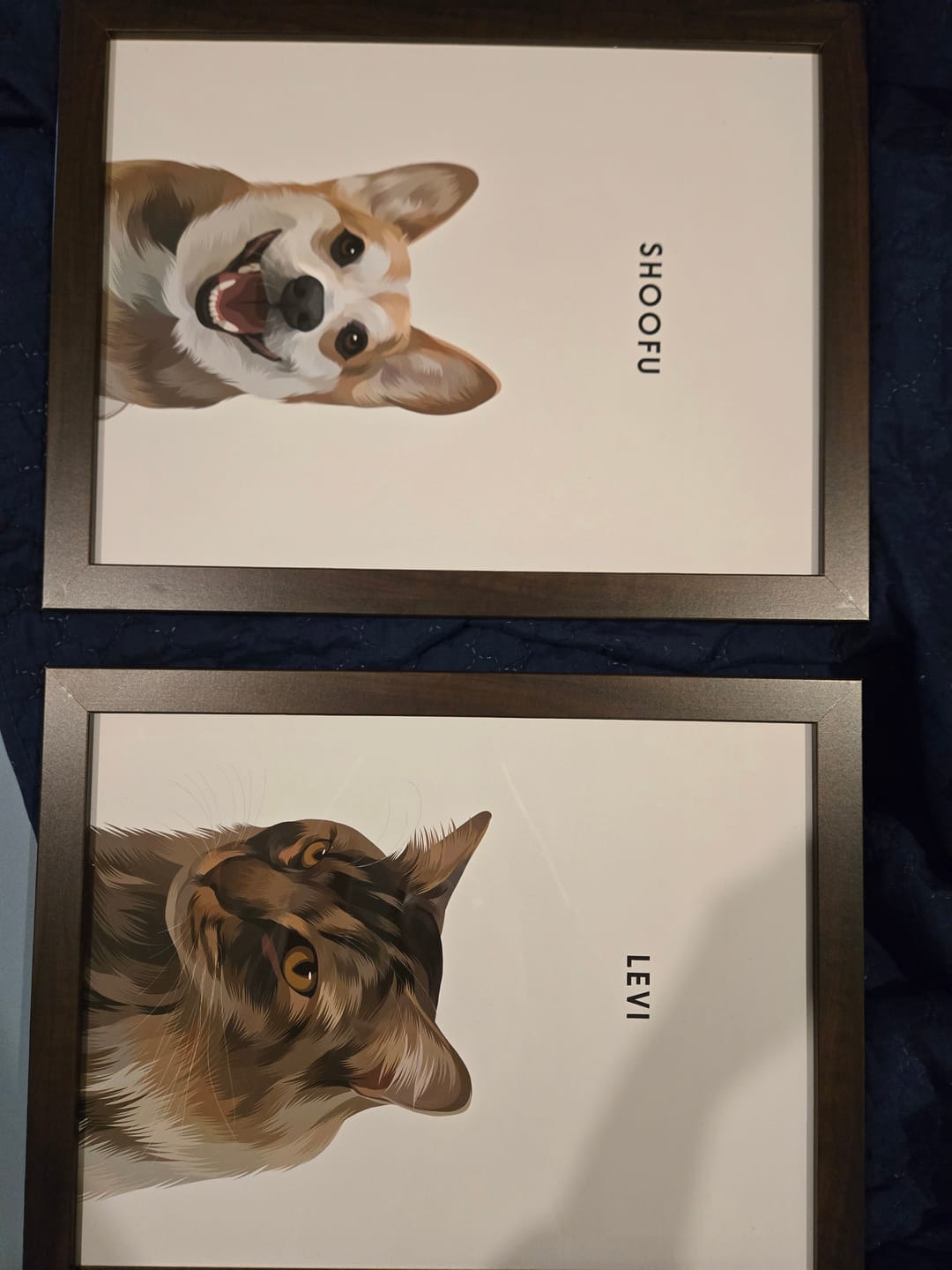 Customer photo review of Custom One Pet Portrait