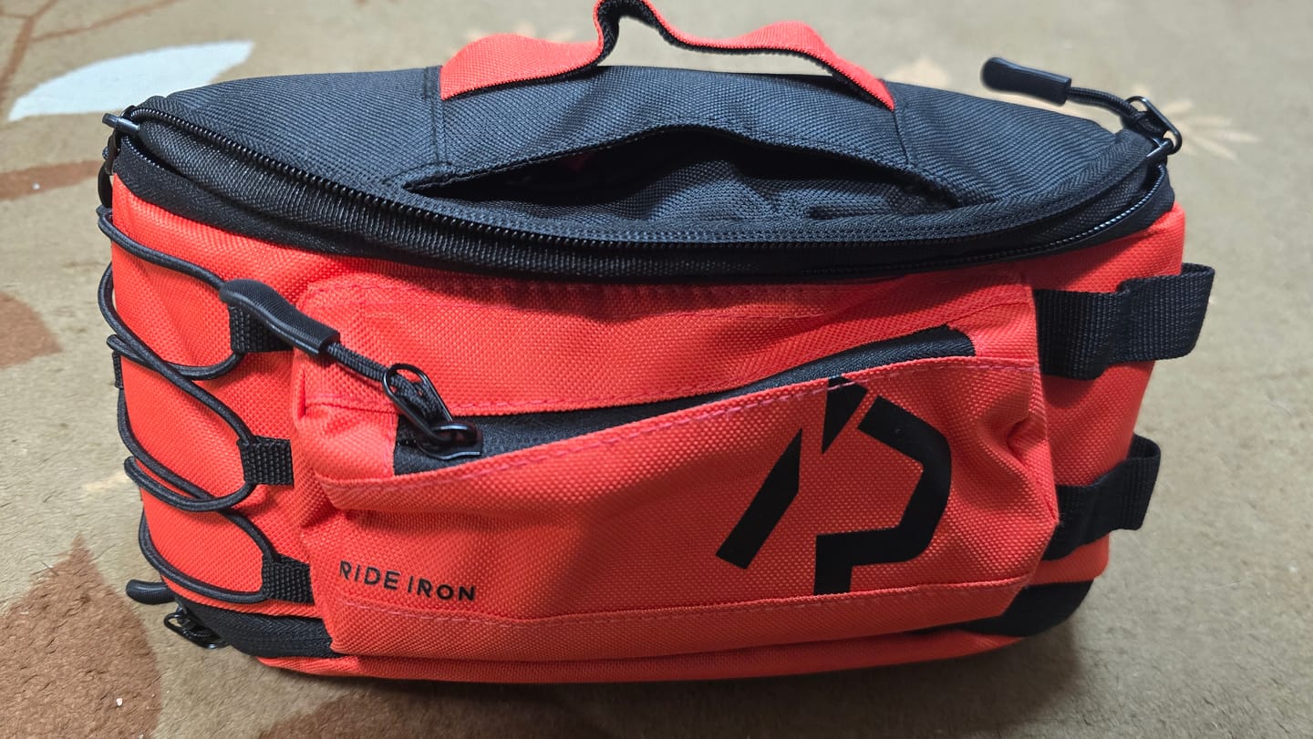 Customer photo review of RIDEIRON 多機能ウエストバッグ |MB8002