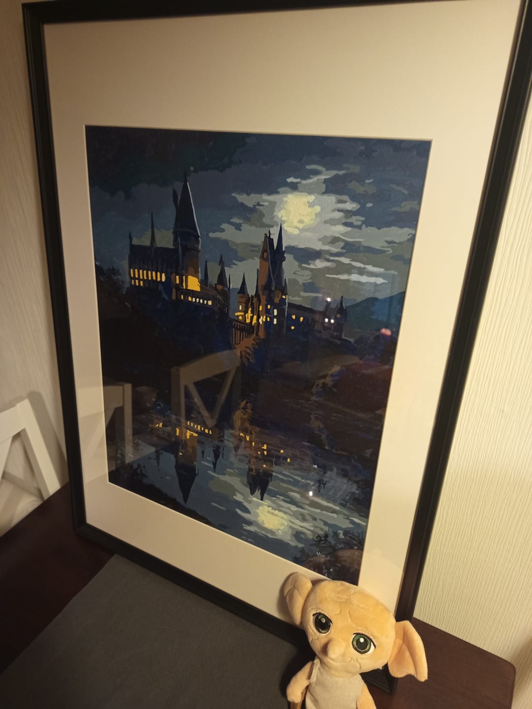 Customer photo review of Malen nach Zahlen - Mondbeschienenes Schloss