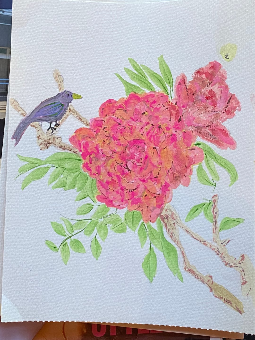 Customer photo review of How To Paint Chinoiserie Art Online Course