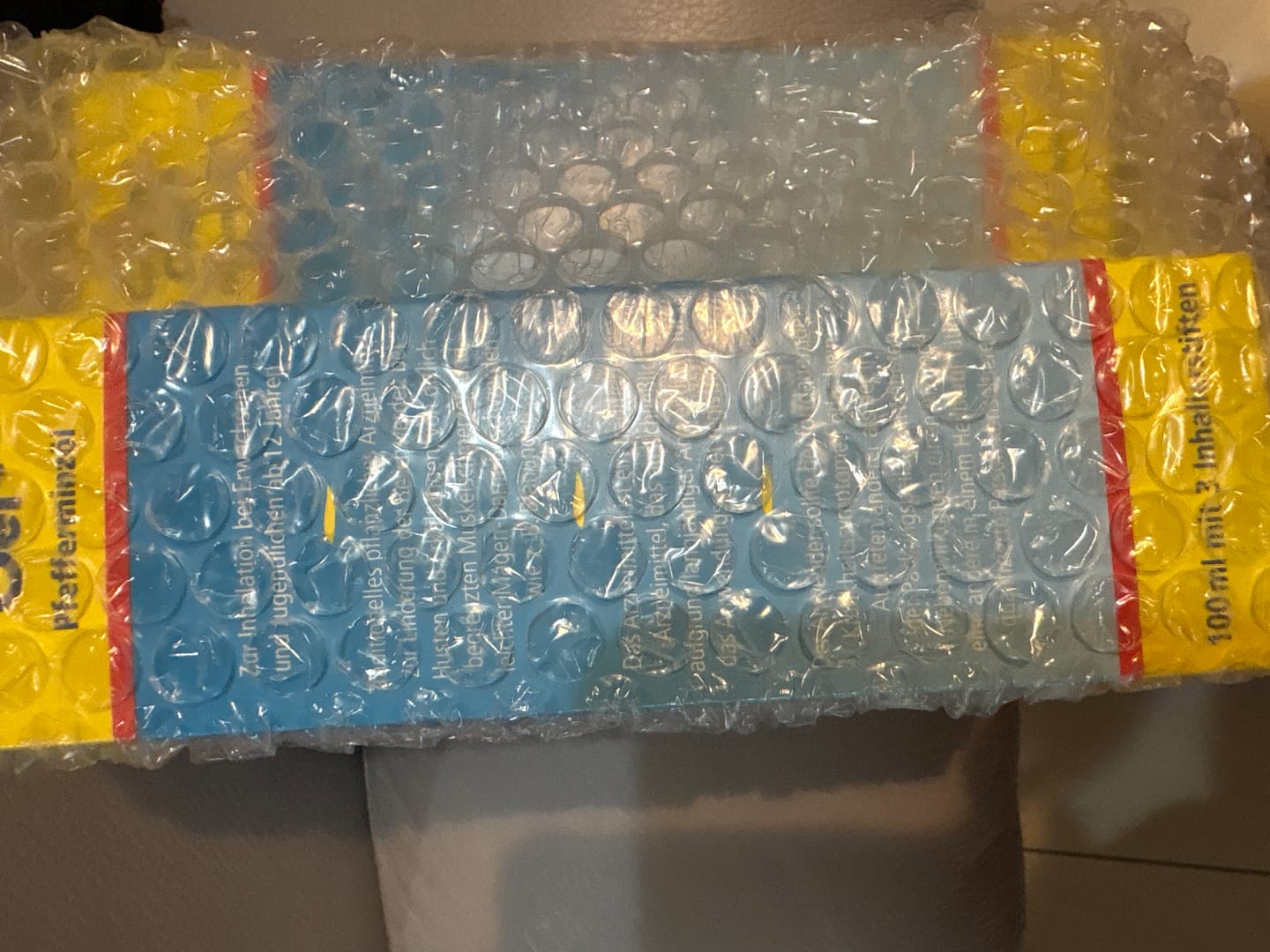 Customer photo review of 德國百靈油 China Oel (100ml | 25ml | 10ml)