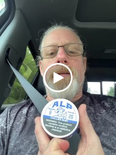 Customer video review of Chilled Mint Nicotine Pouches
