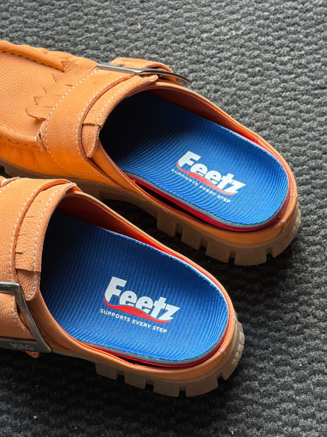 Customer photo review of Feetz® Blue One | Ultiem Hielcomfort