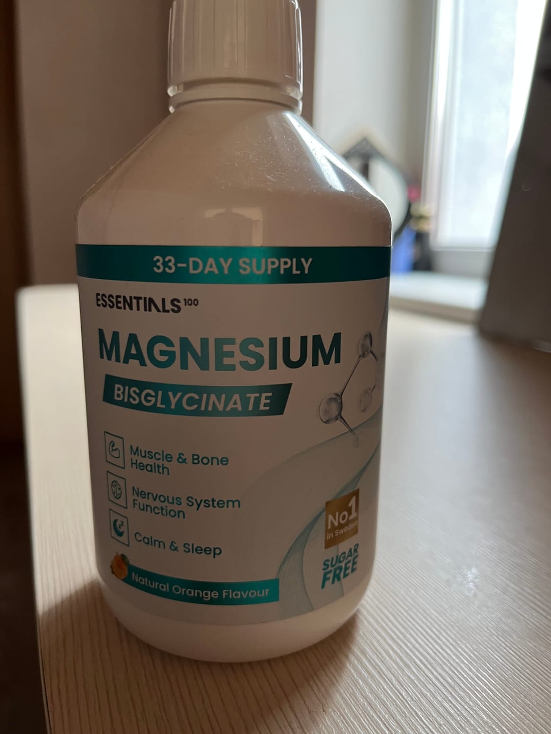 Customer photo review of Swedish Nutra – Liquid Magnesium Bisglycinate, skystas magnio bisglicinatas geram miegui, energijai, nervų sistemai ir raumenims, 500 ml