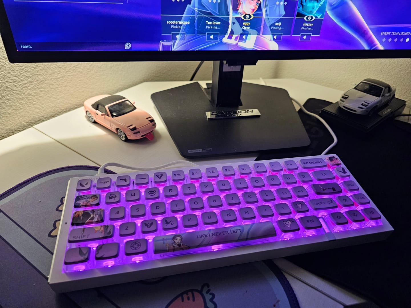 Customer photo review of MelGeek REAL67/81 Gaming Keyboard