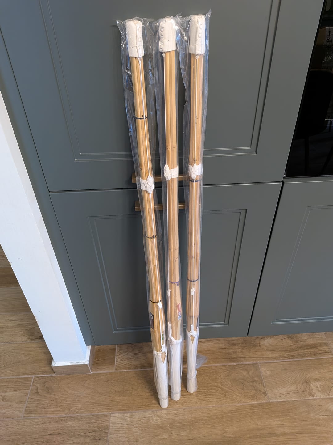 Customer photo review of Mixed Shinai Set - Set of 3