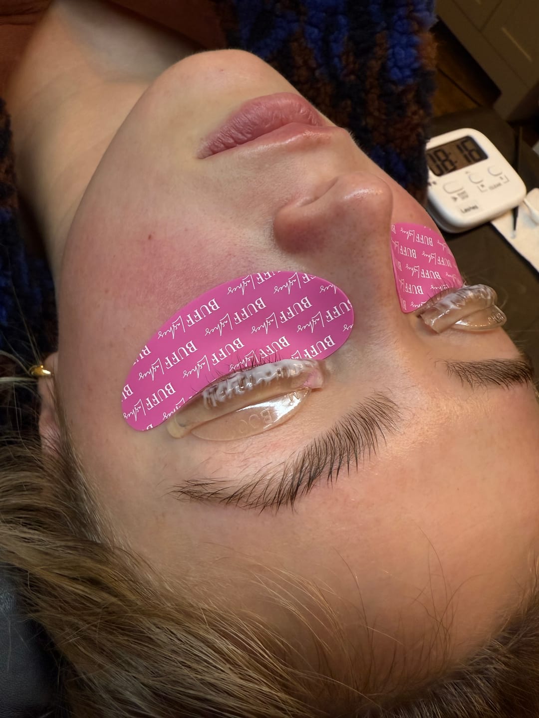 Customer photo review of BOO- Pure Care Lash & Brow Lift Pack