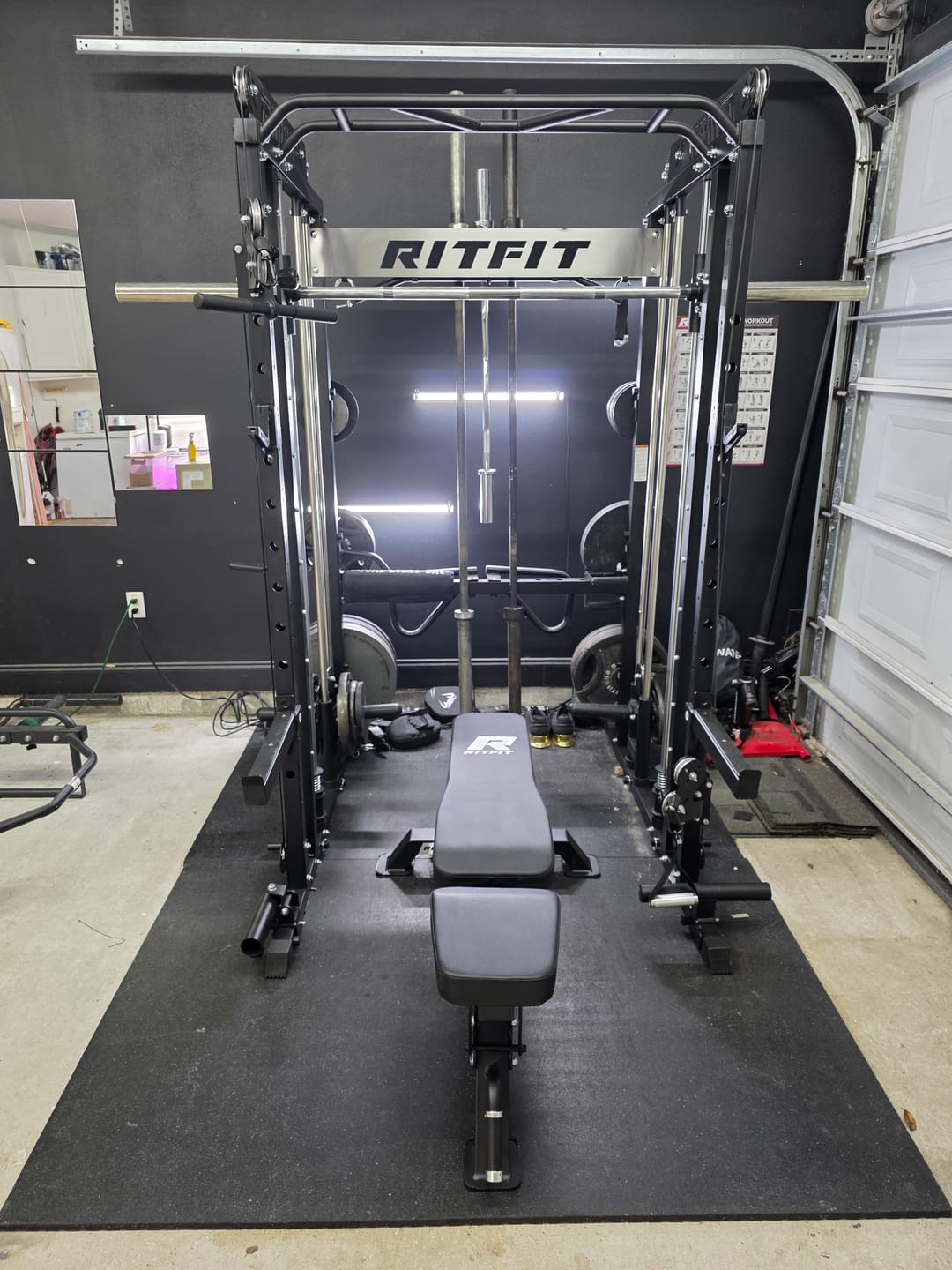 Customer photo review of RitFit 1300LB Adjustable Weight Bench BWB01