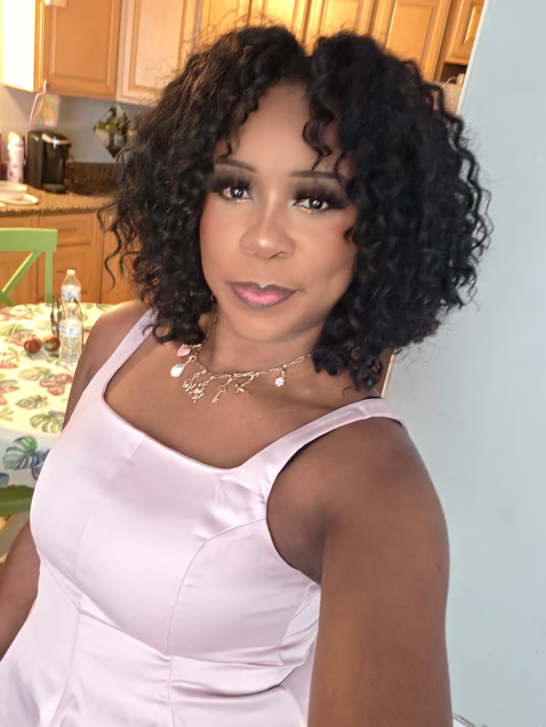 Customer photo review of Bobbi Boss Pre-Stretched Crochet Braids - OCEAN WAVE 28" 3X