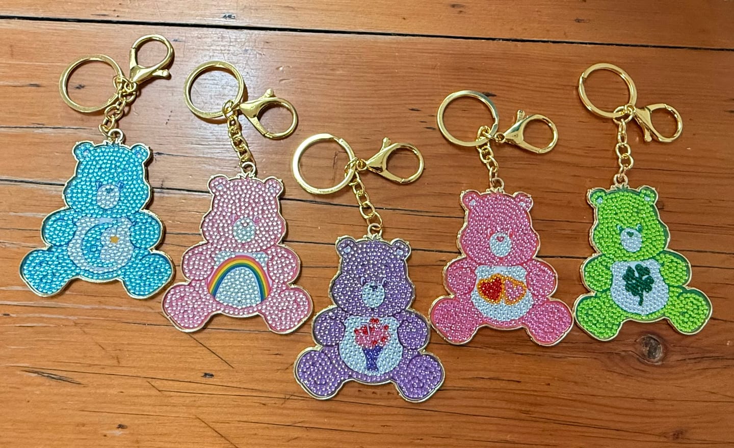 Customer photo review of Care Bears Crystal Art Keyring - Blind Bag