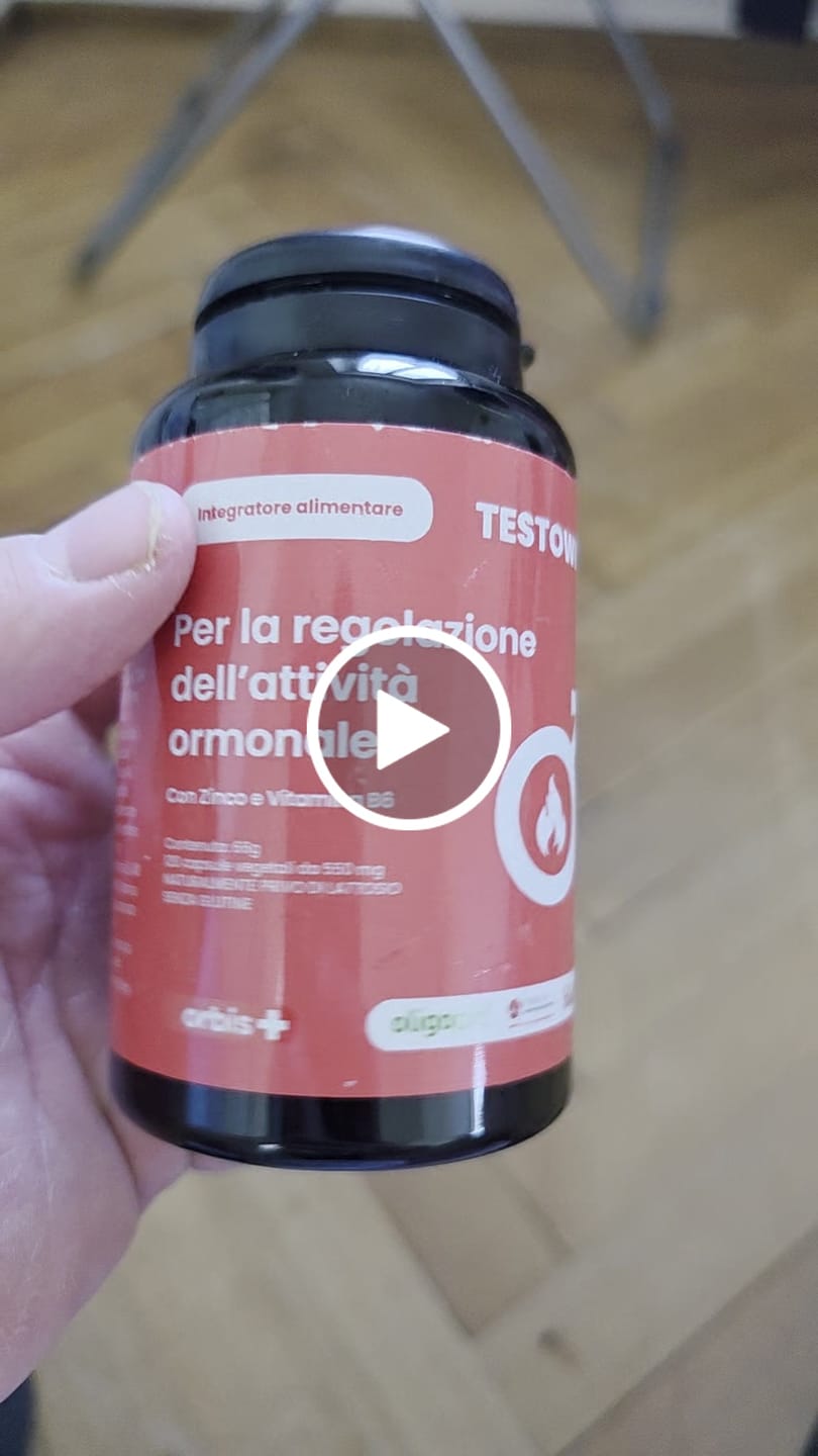 Kundrecension av TESTOWIT – Hormonbalans 120 kapslar NY