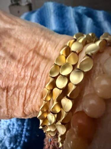 Customer photo review of 4 Tibetan Bracelets of Fortune