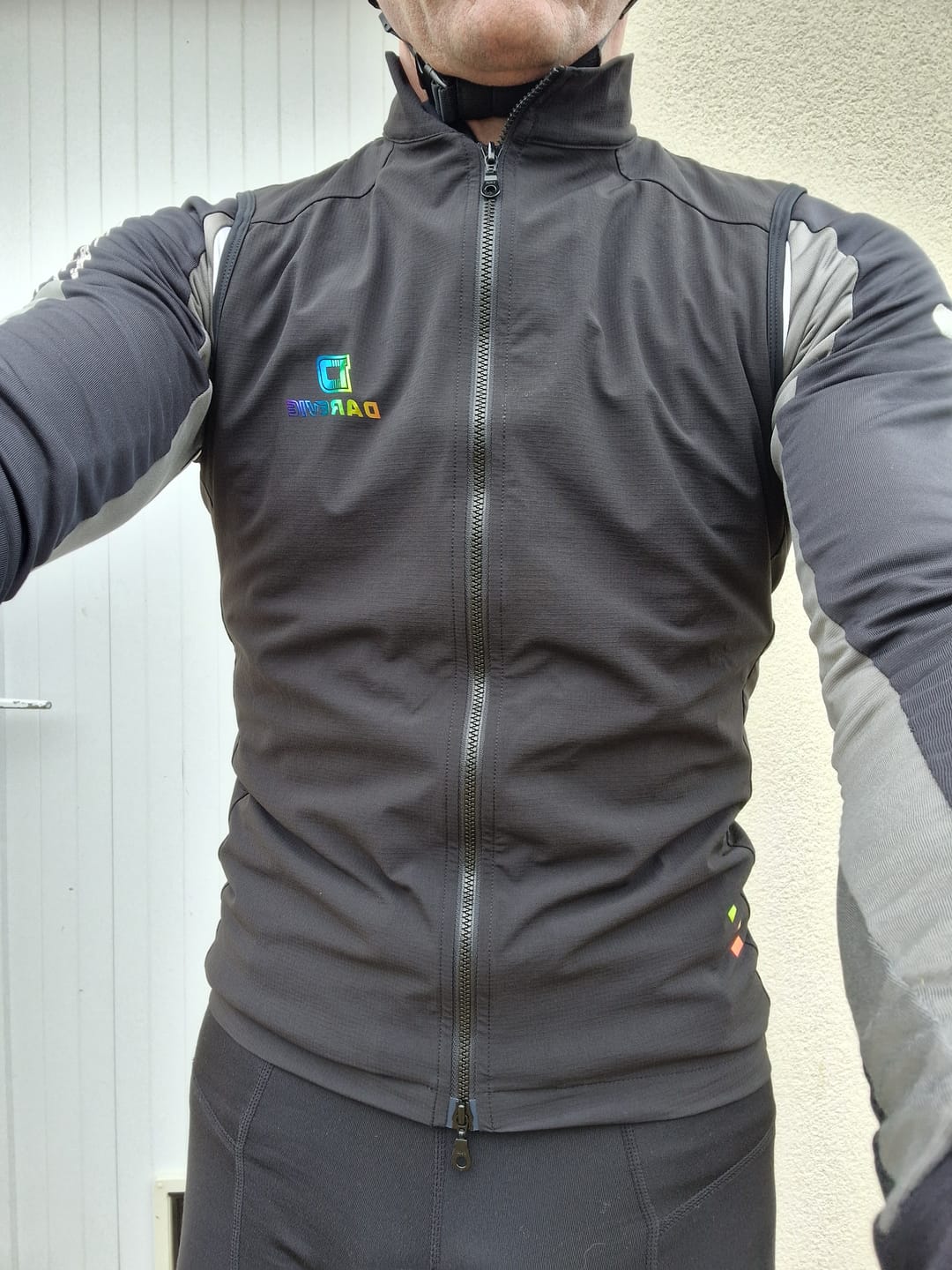 Customer photo review of HONEYCOMB THERMAL VEST - BLACK