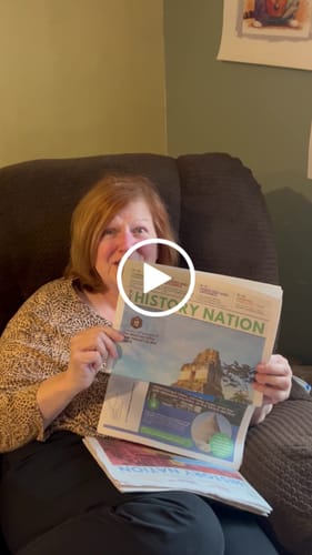 Customer video review of History Nation • 1-Issue-a-Month Subscription