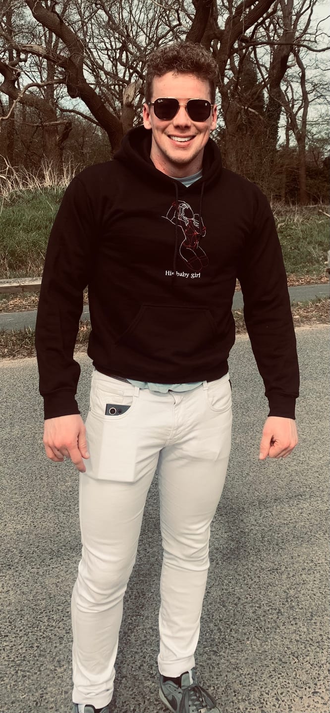 Customer photo review of Spicy Custom Embroidered Photo Hoodie